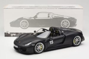 Porsche 918 Spyder Weissach Package Matt Black Minichamps 1:18 110062444 Μέταλλο - εικόνα 8 από 8