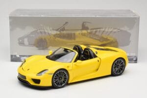 Porsche 918 Spyder Κίτρινο Minichamps 1:18 110062434 Μέταλλο - εικόνα 8 από 8