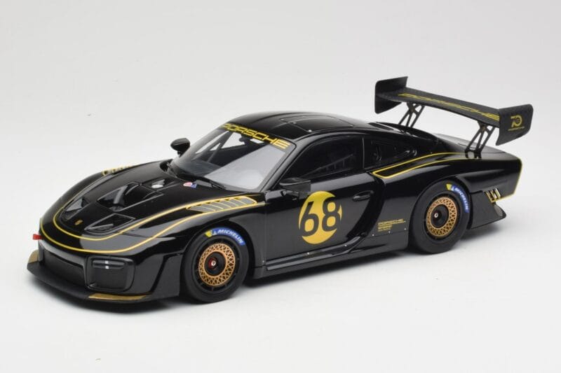 Porsche 935/19 Μαύρο με Χρυσές Ρίγες Minichamps 1:18 155067568 Μέταλλο