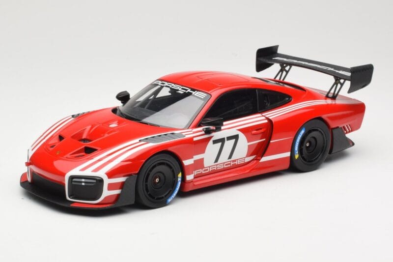 Porsche 935/19 Κόκκινο με Λευκές Ρίγες Minichamps 1:18 155067577 Μέταλλο