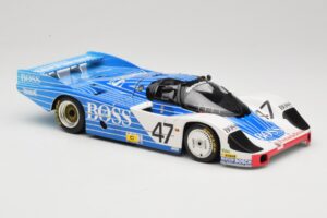 Porsche 956L #47 Hugo Boss V. Merl / H. Grohs / A. Plankenhorn 24 Hours of Le Mans 1984 Minichamps 1:18 183846947 Μέταλλο - εικόνα 6 από 8