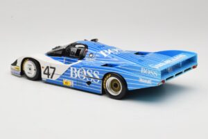 Porsche 956L #47 Hugo Boss V. Merl / H. Grohs / A. Plankenhorn 24 Hours of Le Mans 1984 Minichamps 1:18 183846947 Μέταλλο - εικόνα 7 από 8