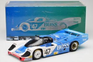 Porsche 956L #47 Hugo Boss V. Merl / H. Grohs / A. Plankenhorn 24 Hours of Le Mans 1984 Minichamps 1:18 183846947 Μέταλλο - εικόνα 8 από 8