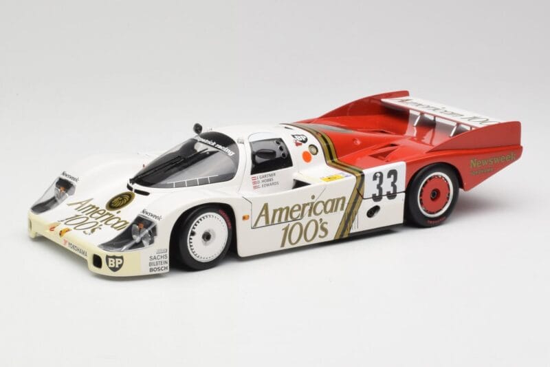 Porsche 956L #33 D. Hobbs / G. Gartner / J. Edwards 24 Hours of Le Mans 1985 Minichamps 1:18 183856933 Μέταλλο