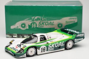 Porsche 956L #16 Skoal Bandit G. Edwards / D. Sears / M. Bleekemolen 24 Hours of Le Mans 1983 Minichamps 1:18 183836916 Μέταλ - εικόνα 8 από 8