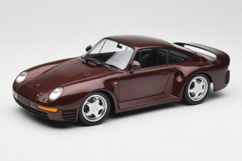 Porsche 959 Dark Red Metallic Minichamps 1:18 155066204 Μέταλλο