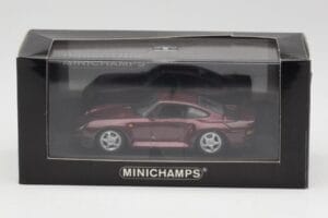 Porsche 959 Dark Red Metallic Minichamps 1:43 400062525 Μέταλλο - εικόνα 4 από 4