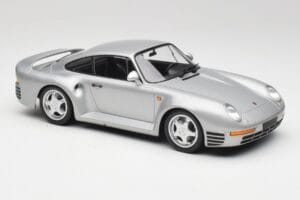 Porsche 959 Ασημί Μεταλλικό Minichamps 1:18 155066201 Μέταλλο - εικόνα 4 από 6