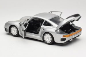 Porsche 959 Ασημί Tonka 1:18 2221 Μέταλλο - εικόνα 5 από 8