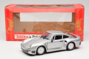 Porsche 959 Ασημί Tonka 1:18 2221 Μέταλλο - εικόνα 8 από 8