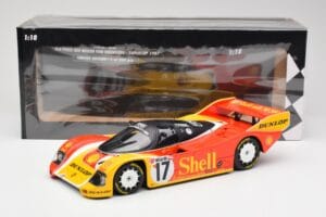 Porsche 962C #17 H-J. Stuck / D. Bell 3rd Place 200 Miles of Nürnberg Supercup 1987 Minichamps 1:18 155876517 Μέταλλο - εικόνα 6 από 6