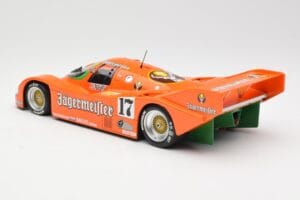 Porsche 962C #17 Jägermeister T. Boutsen / F. Jelinski 1000km Spa 1986 Minichamps 1:18 155866517 Μέταλλο - εικόνα 5 από 6