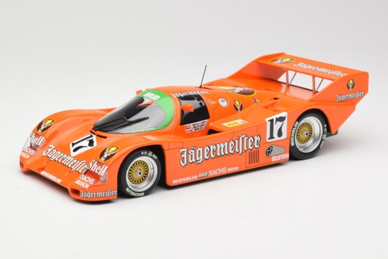 Porsche 962C #17 Jägermeister T. Boutsen / F. Jelinski 1000km Spa 1986 Minichamps 1:18 155866517 Μέταλλο