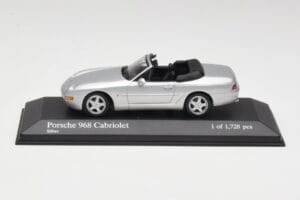 Porsche 968 Ασημί Minichamps 1:43 400062332 Μέταλλο