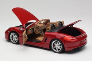 Porsche Boxster 981 S Guards Κόκκινο Minichamps 1:18 110062031 Μέταλλο - εικόνα 5 από 8