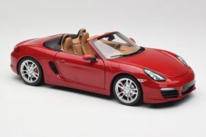 Porsche Boxster 981 S Guards Κόκκινο Minichamps 1:18 110062031 Μέταλλο - εικόνα 6 από 8