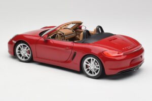 Porsche Boxster 981 S Guards Κόκκινο Minichamps 1:18 110062031 Μέταλλο - εικόνα 7 από 8