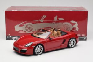 Porsche Boxster 981 S Guards Κόκκινο Minichamps 1:18 110062031 Μέταλλο - εικόνα 8 από 8