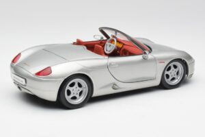 Porsche Boxster 986 Ασημί Maisto 1:18 37800-M3 Μέταλλο - εικόνα 3 από 8