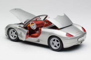 Porsche Boxster 986 Ασημί Maisto 1:18 37800-M3 Μέταλλο - εικόνα 5 από 8