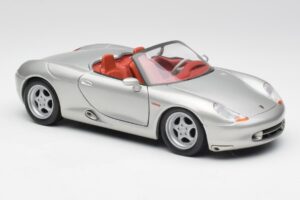 Porsche Boxster 986 Ασημί Maisto 1:18 37800-M3 Μέταλλο - εικόνα 6 από 8