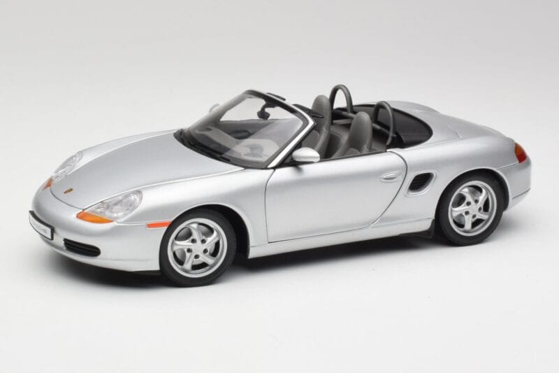 Porsche Boxster 986 Καμπριολέ Arctic Ασημί Μεταλλικό UT Models 1:18 27852 Μέταλλο