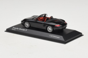 Porsche Boxster 986 S Μαύρο Minichamps 1:43 400062070 Μέταλλο - εικόνα 3 από 4