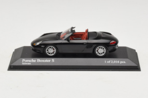 Porsche Boxster 986 S Μαύρο Minichamps 1:43 400062070 Μέταλλο