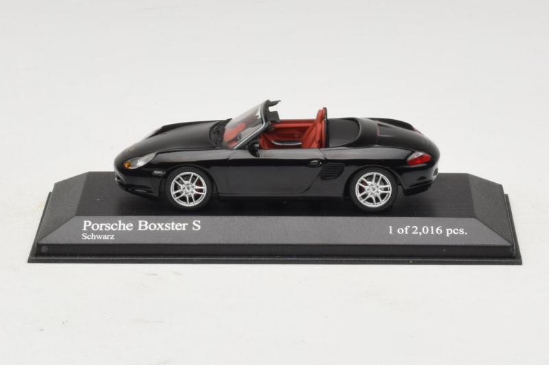 Porsche Boxster 986 S Μαύρο Minichamps 1:43 400062070 Μέταλλο