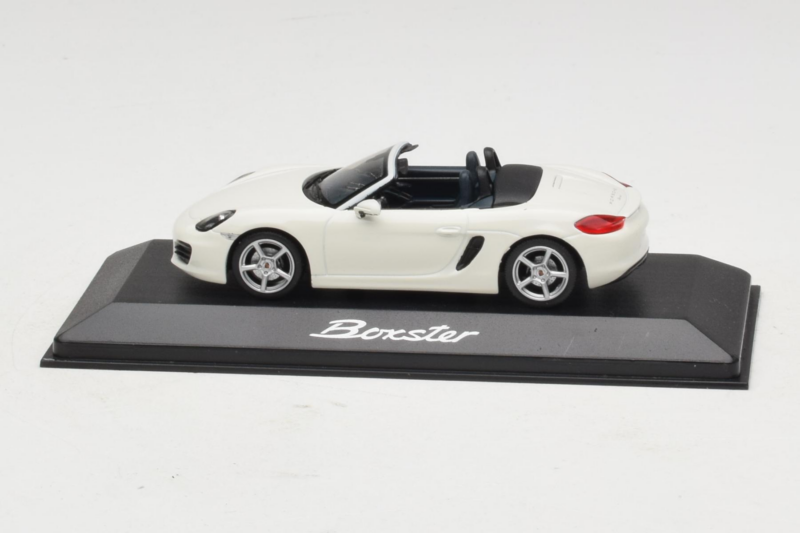 Porsche Boxster 981 Λευκό Minichamps 1:43 WAP0202000D-R1 Μέταλλο
