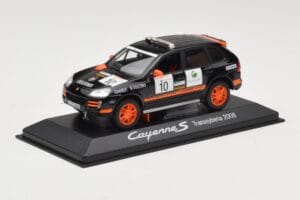 Porsche Cayenne 955 S Transsyberia #10 Μαύρο Πορτοκαλί 2008 Minichamps 1:43 WAP02001819 Μέταλλο - εικόνα 2 από 4