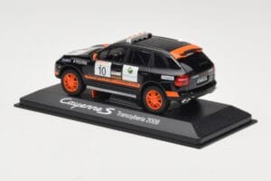 Porsche Cayenne 955 S Transsyberia #10 Μαύρο Πορτοκαλί 2008 Minichamps 1:43 WAP02001819 Μέταλλο - εικόνα 3 από 4