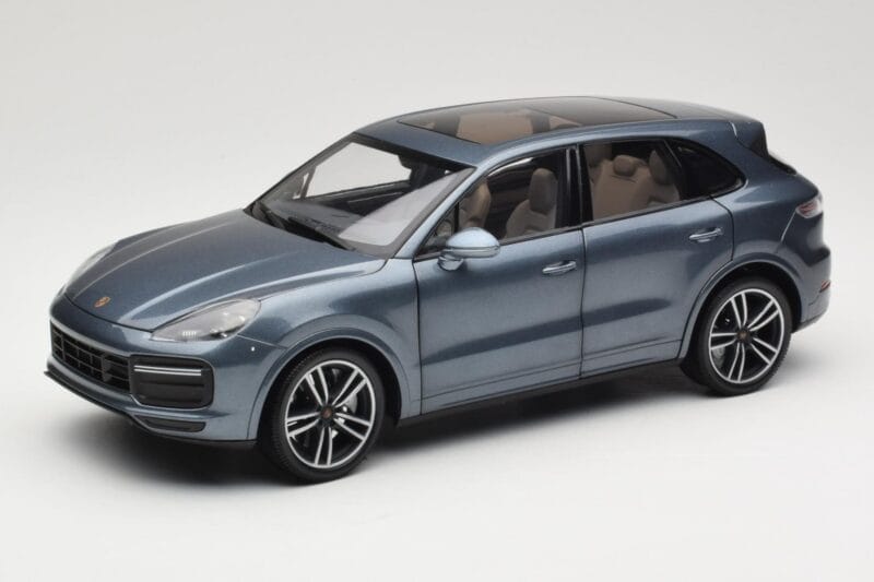 Porsche Cayenne 958 Turbo S Blue Metallic Minichamps 1:18 110066070 Μέταλλο