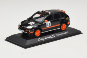 Porsche Cayenne S #12 Transsyberia 2007 Μαύρο Πορτοκαλί Minichamps 1:43 WAP02000918 Μέταλλο - εικόνα 2 από 5