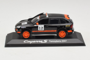 Porsche Cayenne S #12 Transsyberia 2007 Μαύρο Πορτοκαλί Minichamps 1:43 WAP02000918 Μέταλλο