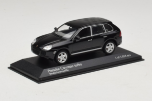 Porsche Cayenne 955 Turbo Black Metallic Minichamps 1:43 400061080 Μέταλλο - εικόνα 2 από 5