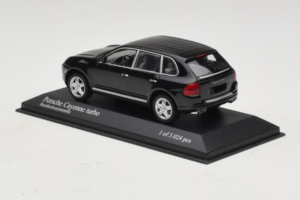 Porsche Cayenne 955 Turbo Black Metallic Minichamps 1:43 400061080 Μέταλλο - εικόνα 3 από 5