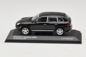 Porsche Cayenne 955 Turbo Black Metallic Minichamps 1:43 Porsche Cayenne 955 Turbo Black Metallic Minichamps 1:43 400061080 Μέταλλο