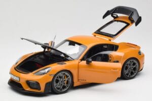 Porsche Cayman GT4 RS 982 Weissach Package Bahama Yellow Norev 1:18 187252 Μέταλλο - εικόνα 2 από 8