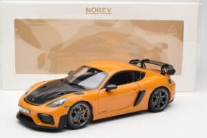 Porsche Cayman GT4 RS 982 Weissach Package Bahama Yellow Norev 1:18 187252 Μέταλλο - εικόνα 8 από 8