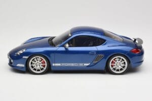 Porsche Cayman R 987.2 Aqua Blue Metallic GT Spirit 1:18 GT901 Ρητίνη - εικόνα 3 από 6