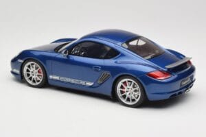 Porsche Cayman R 987.2 Aqua Blue Metallic GT Spirit 1:18 GT901 Ρητίνη - εικόνα 5 από 6
