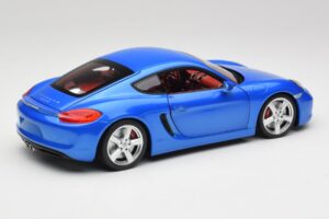 Porsche Cayman 981 S Aqua Μπλε Μεταλλικό Minichamps 1:18 110062221 Μέταλλο - εικόνα 3 από 8