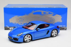 Porsche Cayman 981 S Aqua Μπλε Μεταλλικό Minichamps 1:18 110062221 Μέταλλο - εικόνα 8 από 8