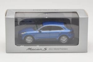 Porsche Macan 95B S Μπλε World Premiere Minichamps 1:43 WAP0201550E Μέταλλο - εικόνα 4 από 4
