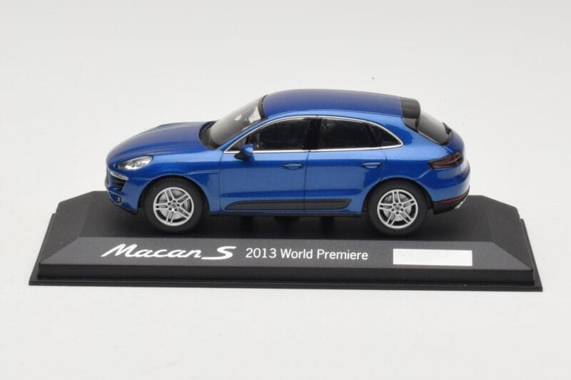 Porsche Macan 95B S Μπλε World Premiere Minichamps 1:43 WAP0201550E Μέταλλο