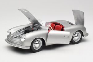 Porsche No. 1 356 Roadster Fish Ασημί Maisto 1:18 31853 Μέταλλο - εικόνα 2 από 8