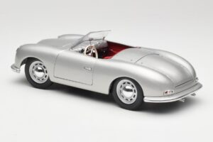 Porsche No. 1 356 Roadster Fish Ασημί Maisto 1:18 31853 Μέταλλο - εικόνα 7 από 8