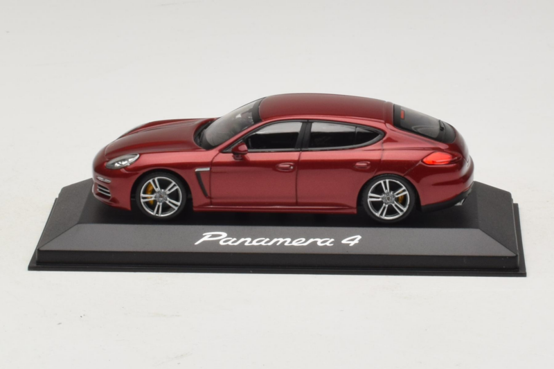 Porsche Panamera 970 4 Red Metallic Minichamps 1:43 WAP0201250E Μέταλλο