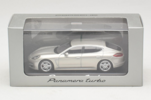 Porsche Panamera 970 Turbo Ασημί Minichamps 1:43 WAP02000519 Μέταλλο - εικόνα 5 από 5